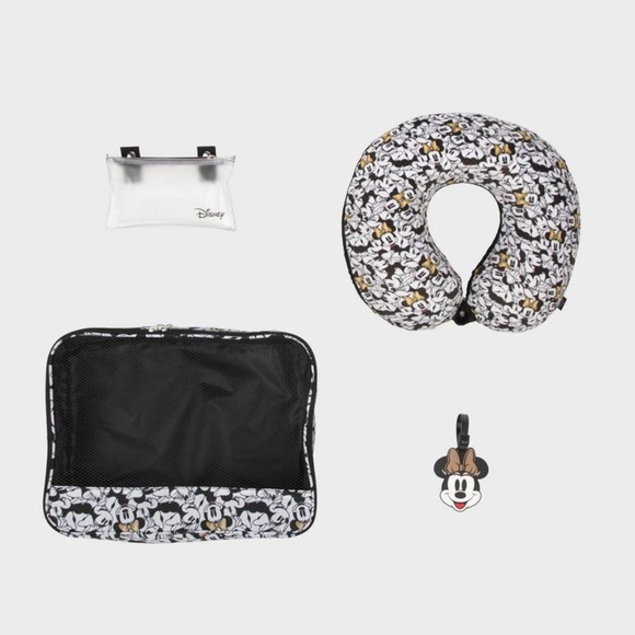 Disney Handbags - DISNEY NEW Minnie Mouse id, packing cube and neck pillow